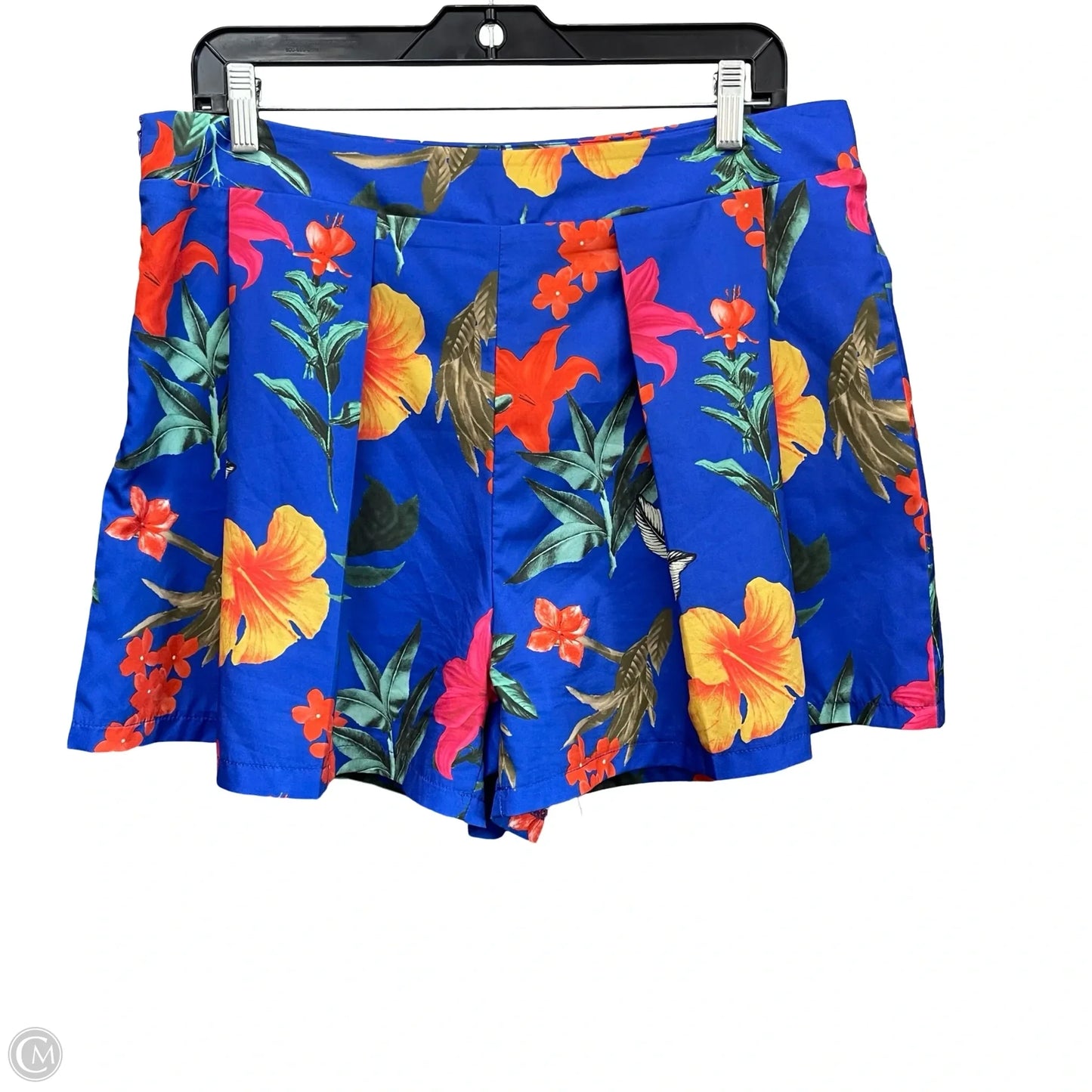 Shorts Set By Shein In Floral Print, Size: Xl