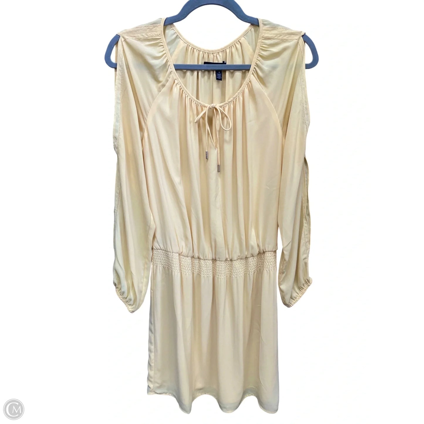Dress Casual Short By White House Black Market In Yellow, Size: 4