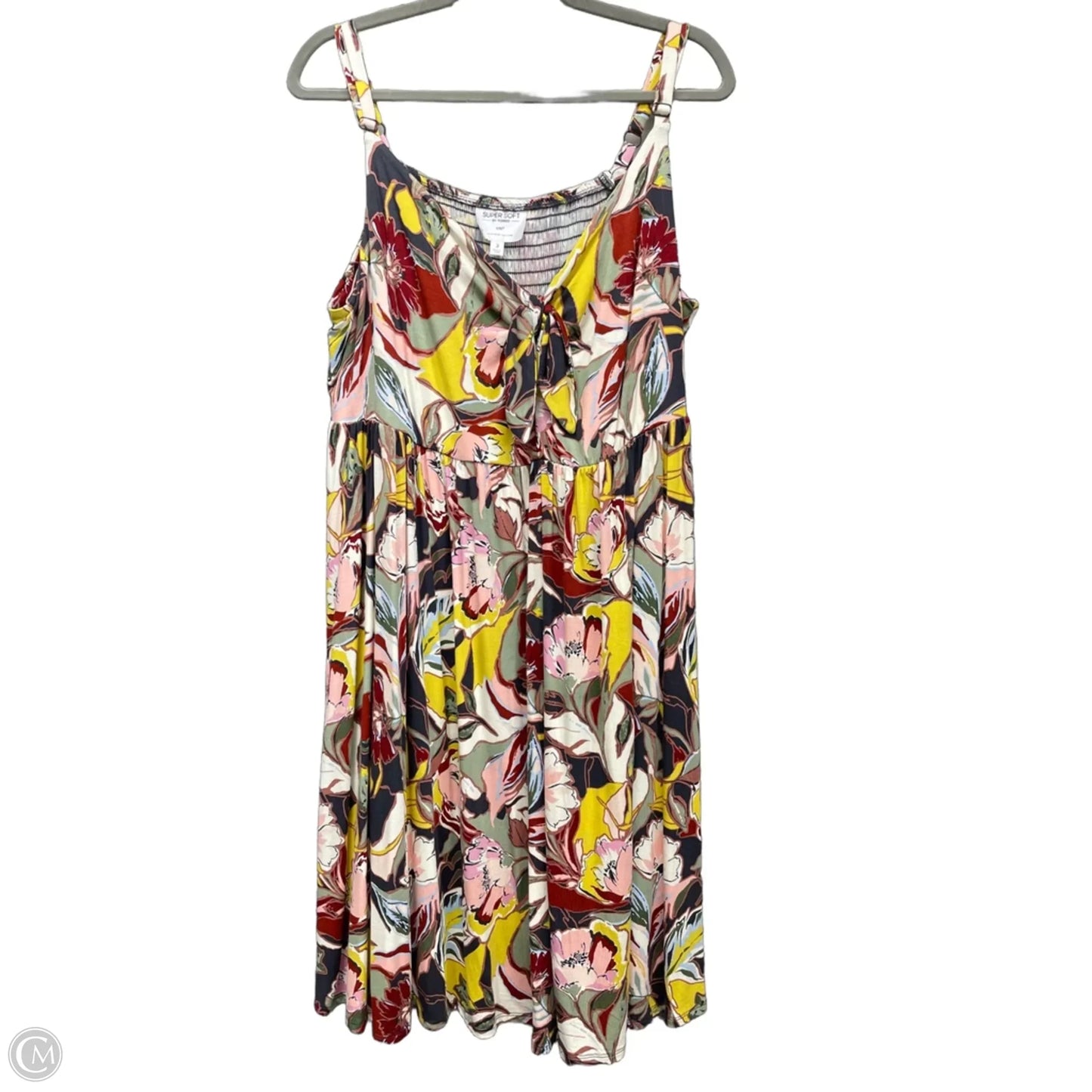 Dress Casual Short By Torrid In Floral Print, Size: 3x
