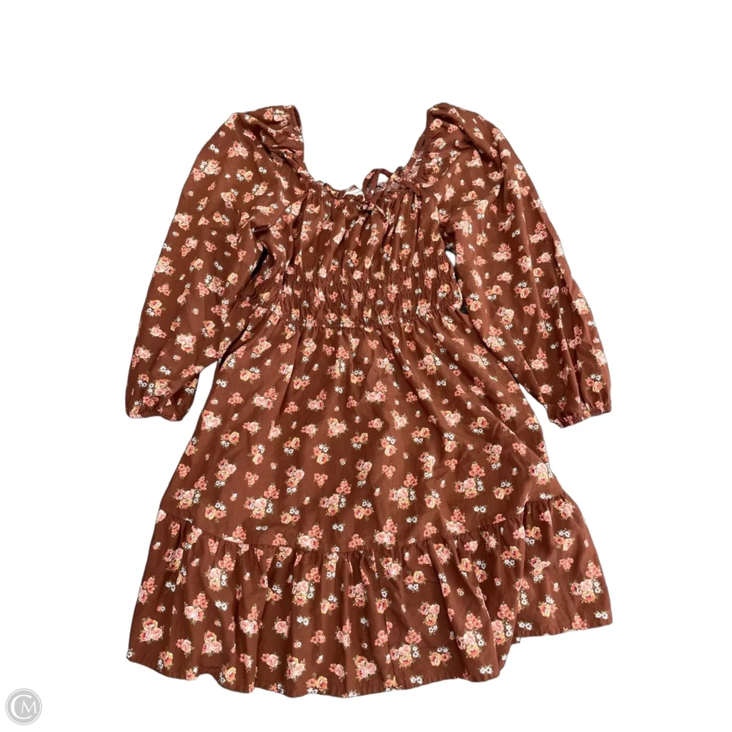 Dress Casual Short By Celebrity Pink In Floral Print, Size: Xl