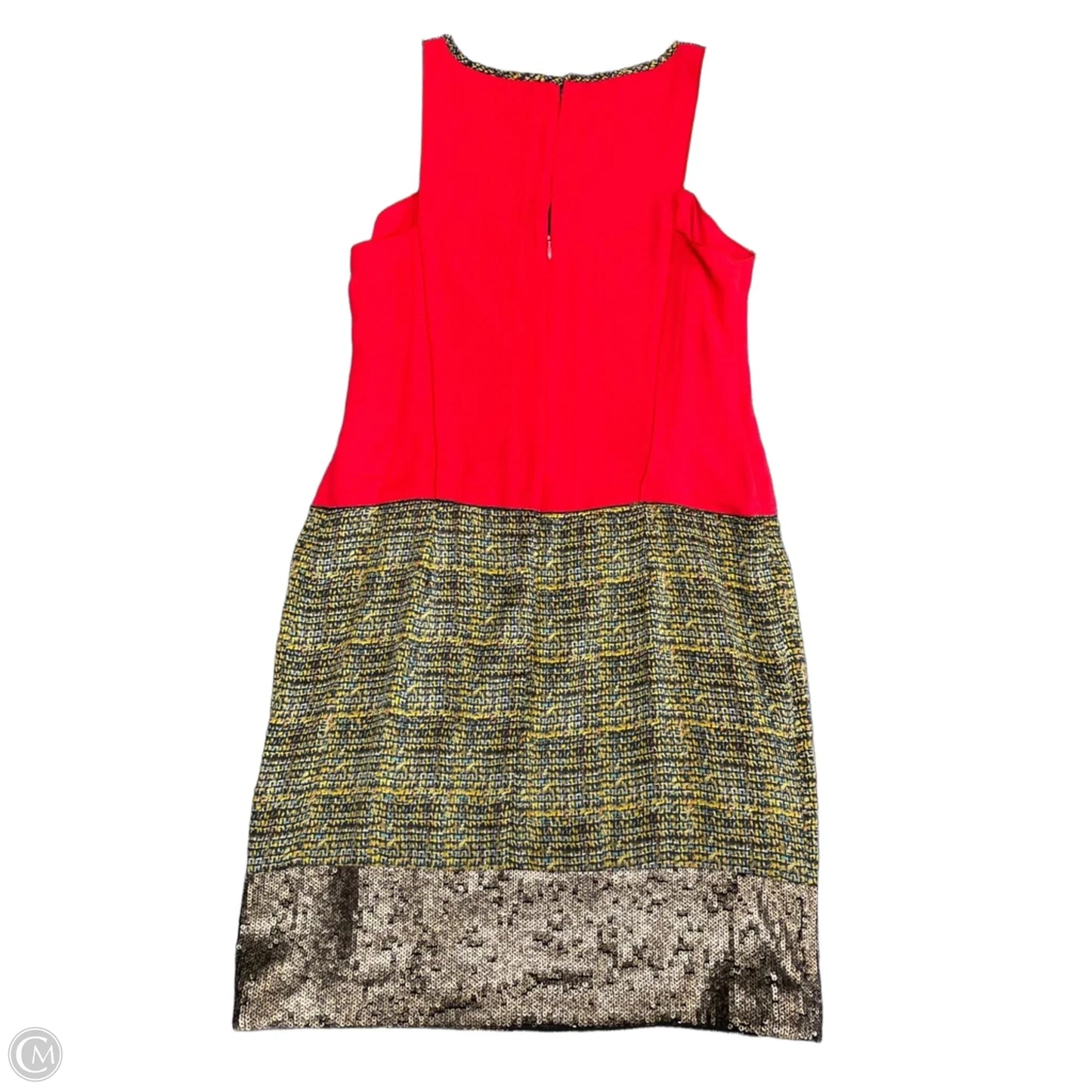 Dress Casual Short By Sachin & Babi In Red & Silver, Size: 8