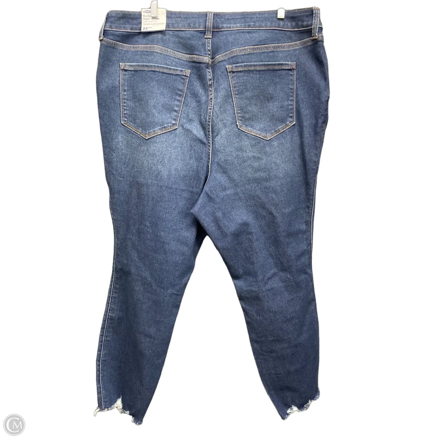 Jeans Skinny By Old Navy In Blue Denim, Size: 24