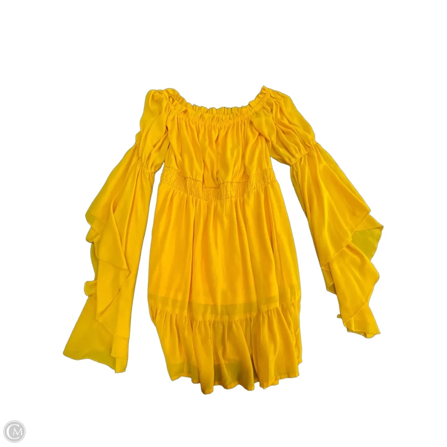 Dress Casual Short By Truth In Yellow, Size: M