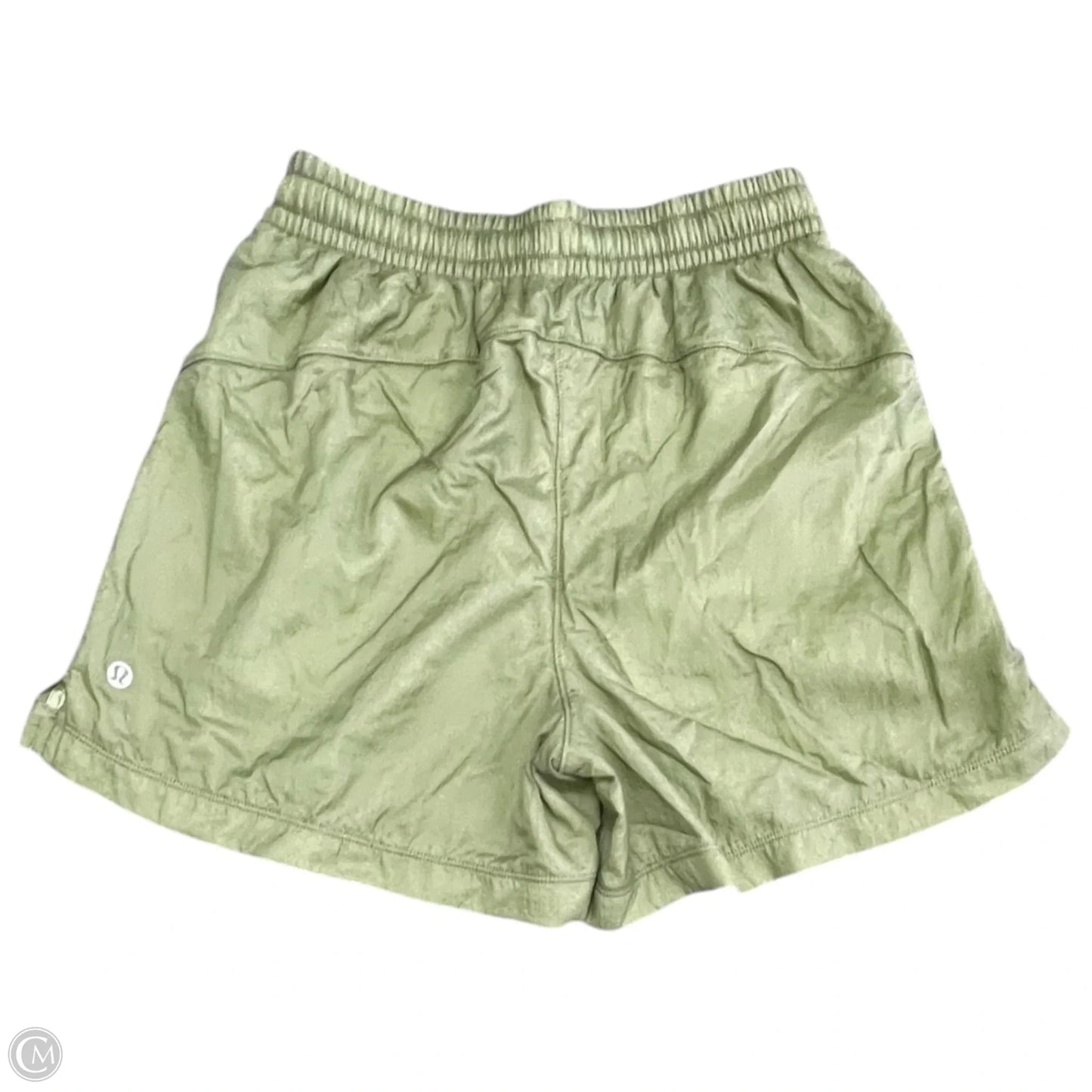Athletic Shorts By Lululemon In Green, Size: Xxsp