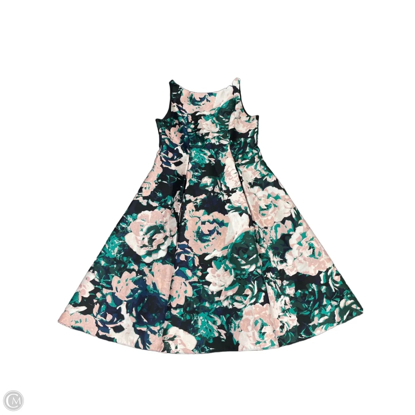 Dress Party Short By Adrianna Papell In Floral Print, Size: 2