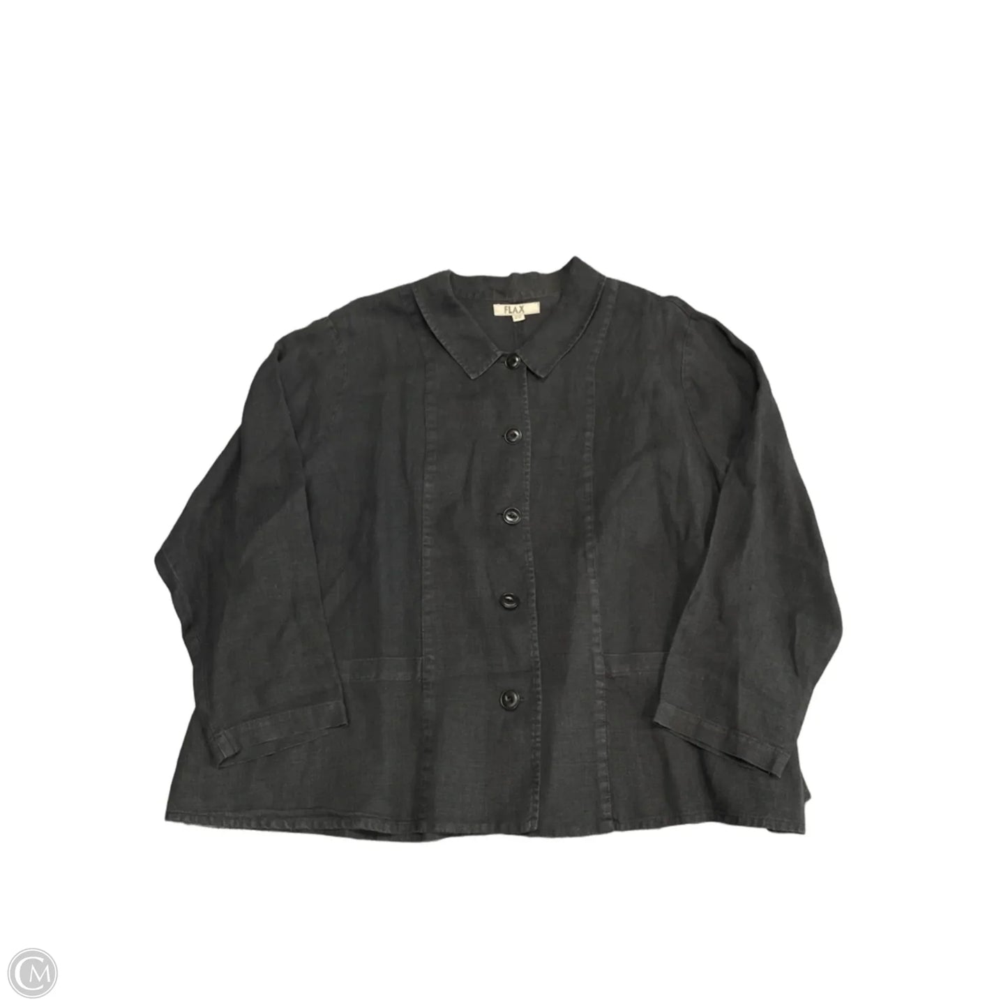 Jacket Other By Flax In Black, Size: 2x