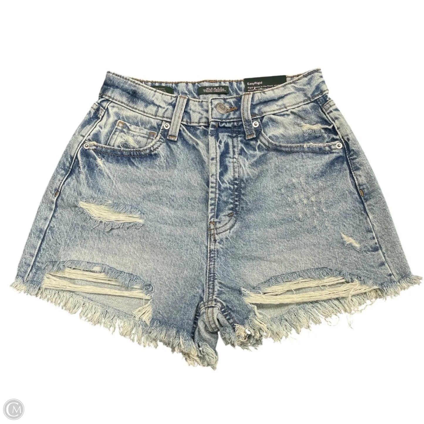 Shorts By Wild Fable In Blue Denim, Size: Xxs