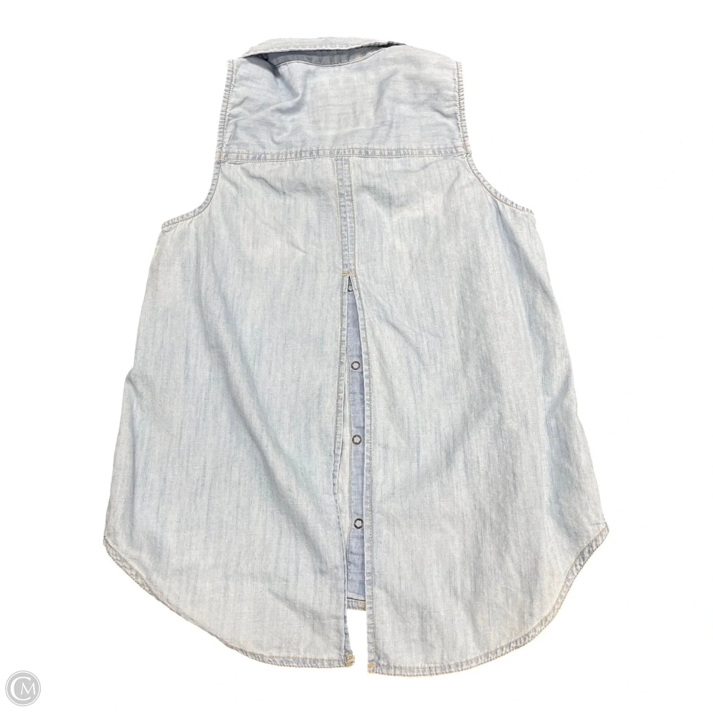 Top Sleeveless By Arizona In Blue, Size: M