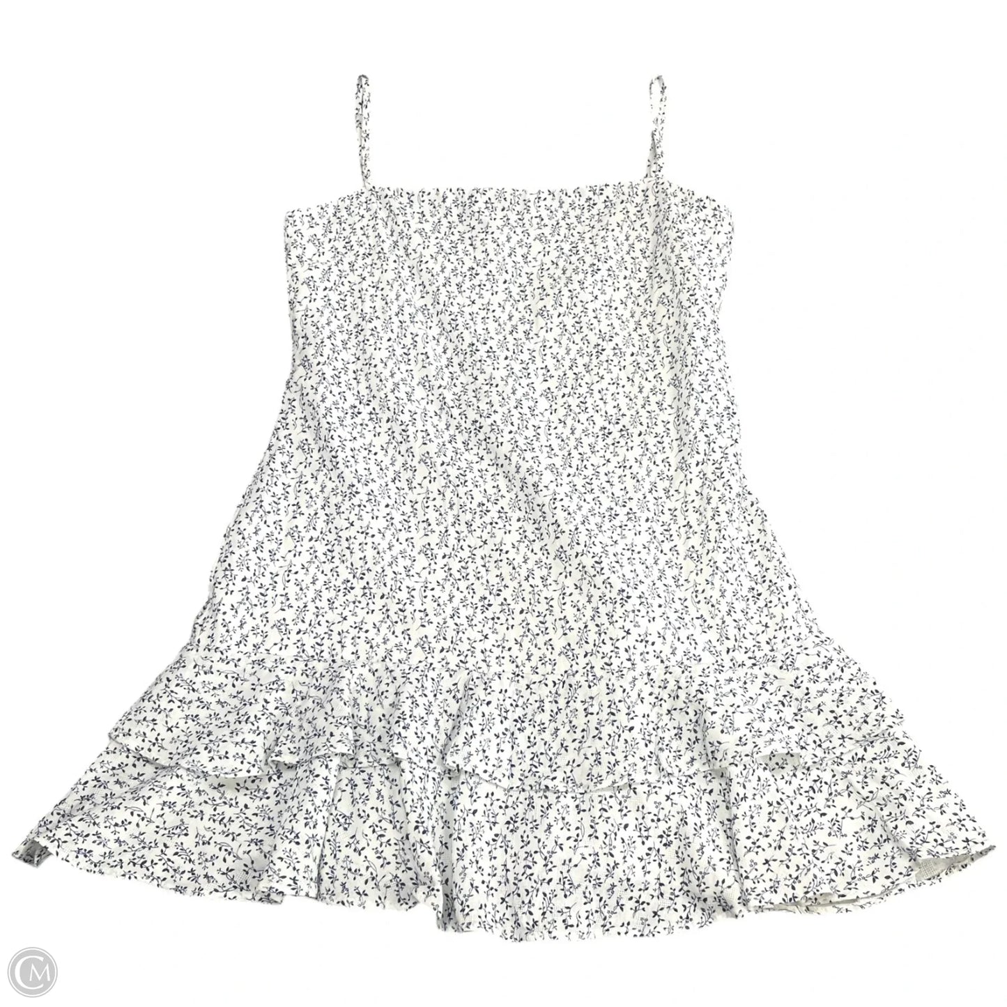 Dress Casual Short By Cmc In Blue & White, Size: 8