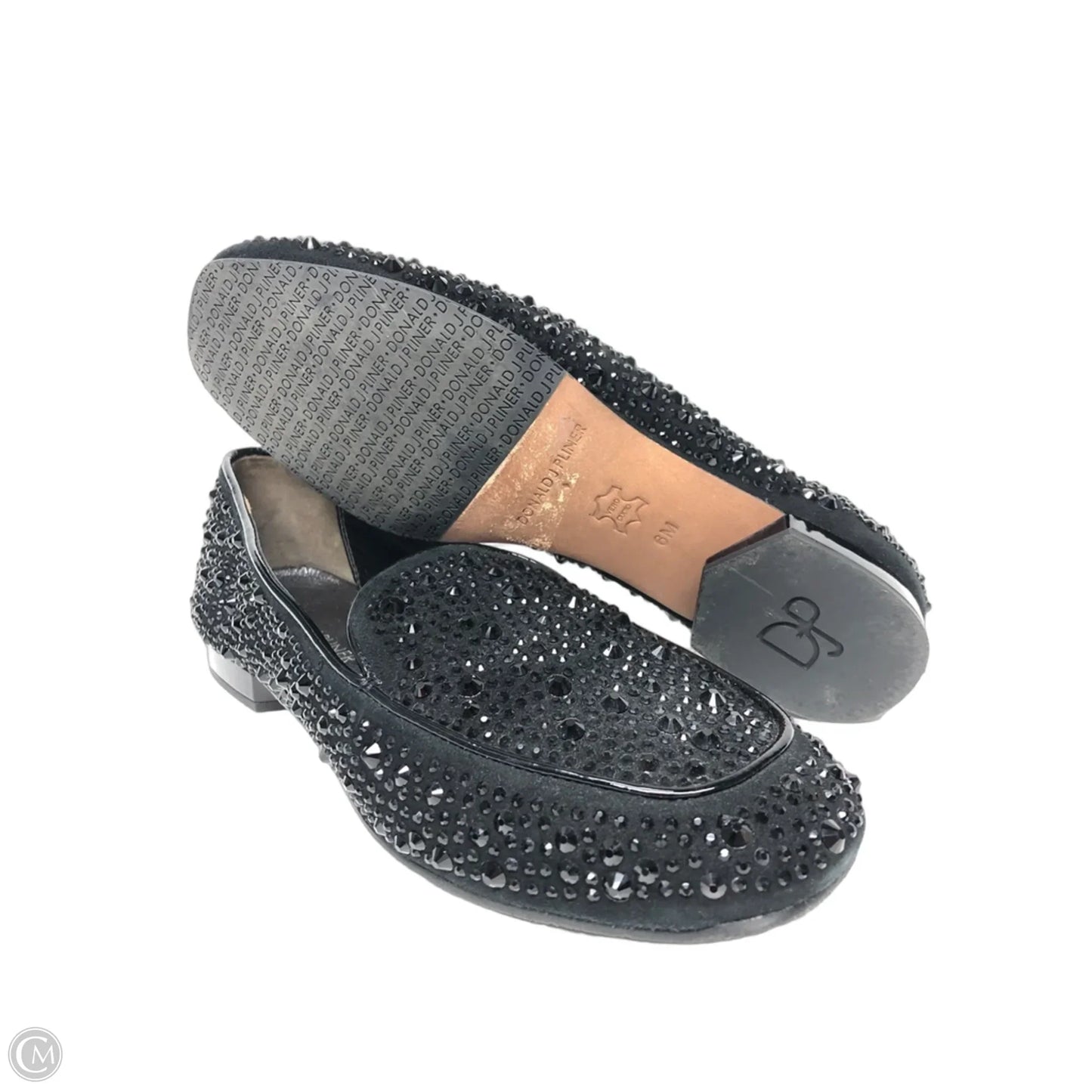 Shoes Flats By Donald Pliner In Black, Size: 6