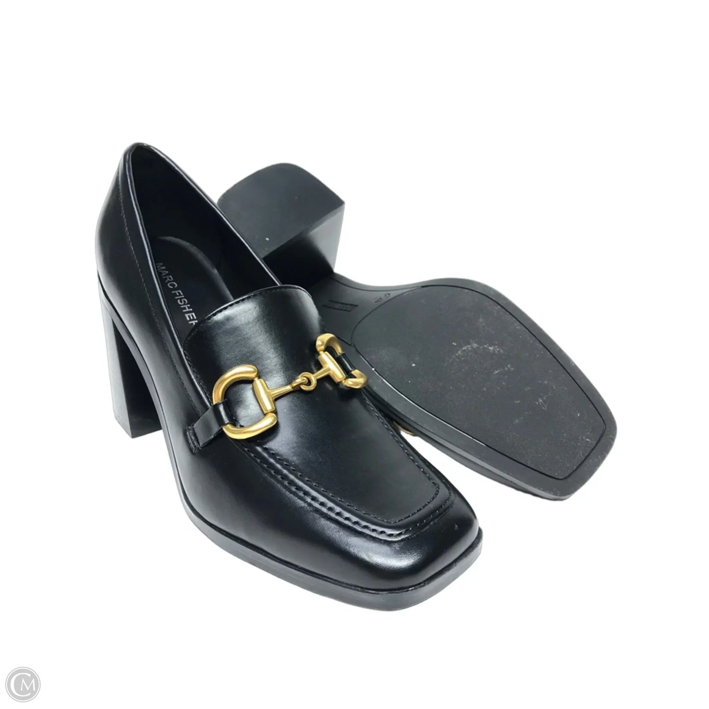 Shoes Heels Block By Marc Fisher In Black, Size: 7.5
