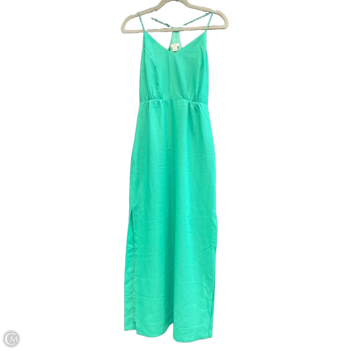 Dress Casual Maxi By J. Crew In Green, Size: 0