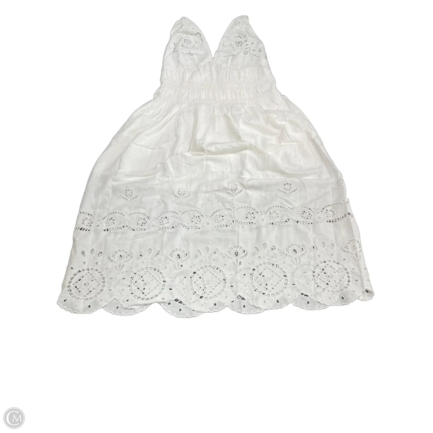 Dress Casual Midi By Future Collective In White, Size: Xxl