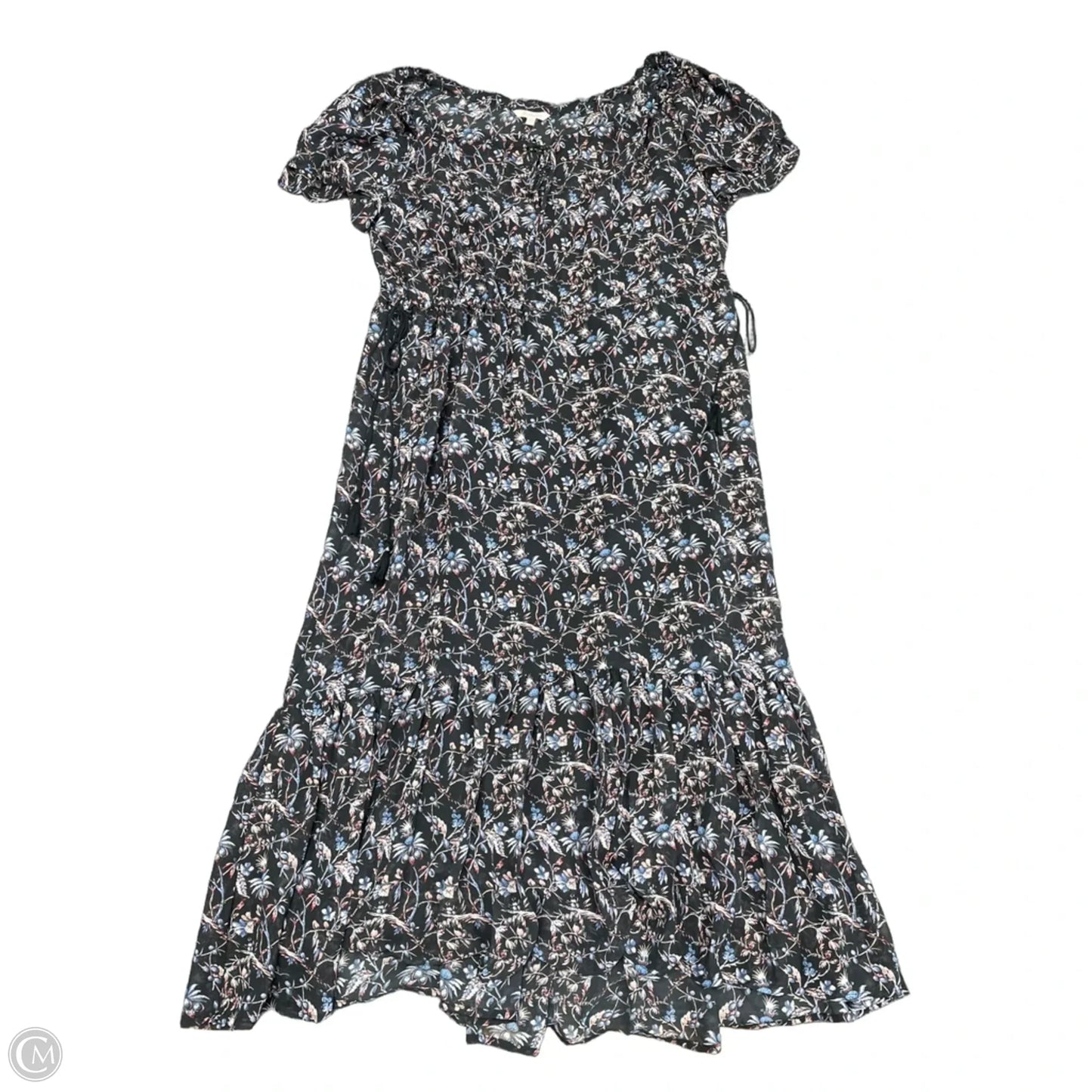 Dress Casual Midi By Cmc In Floral Print, Size: Xs