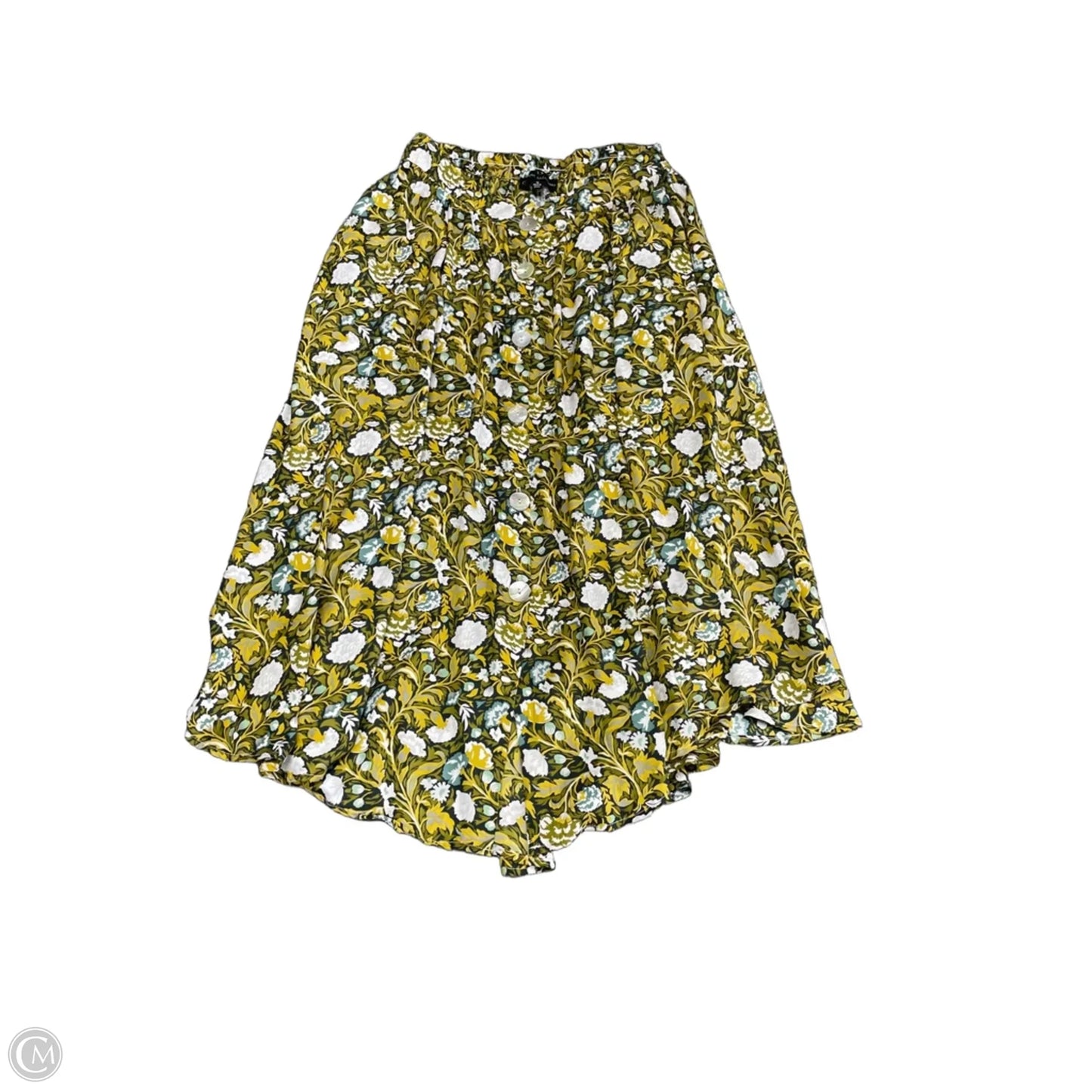 Skirt Midi By Catherine Malandrino In Floral Print, Size: 10