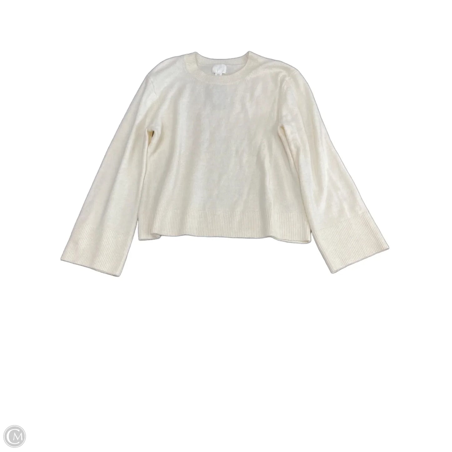 Sweater By H&m In Cream, Size: Xxl