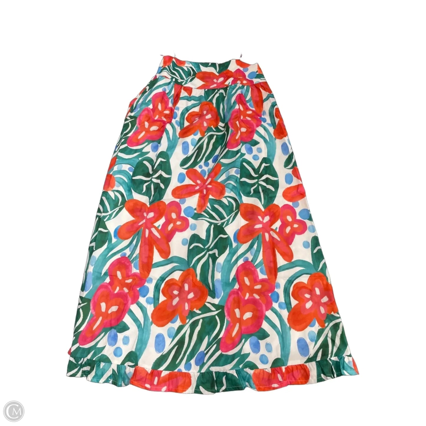 Dress Casual Midi By Cme In Floral Print, Size: M