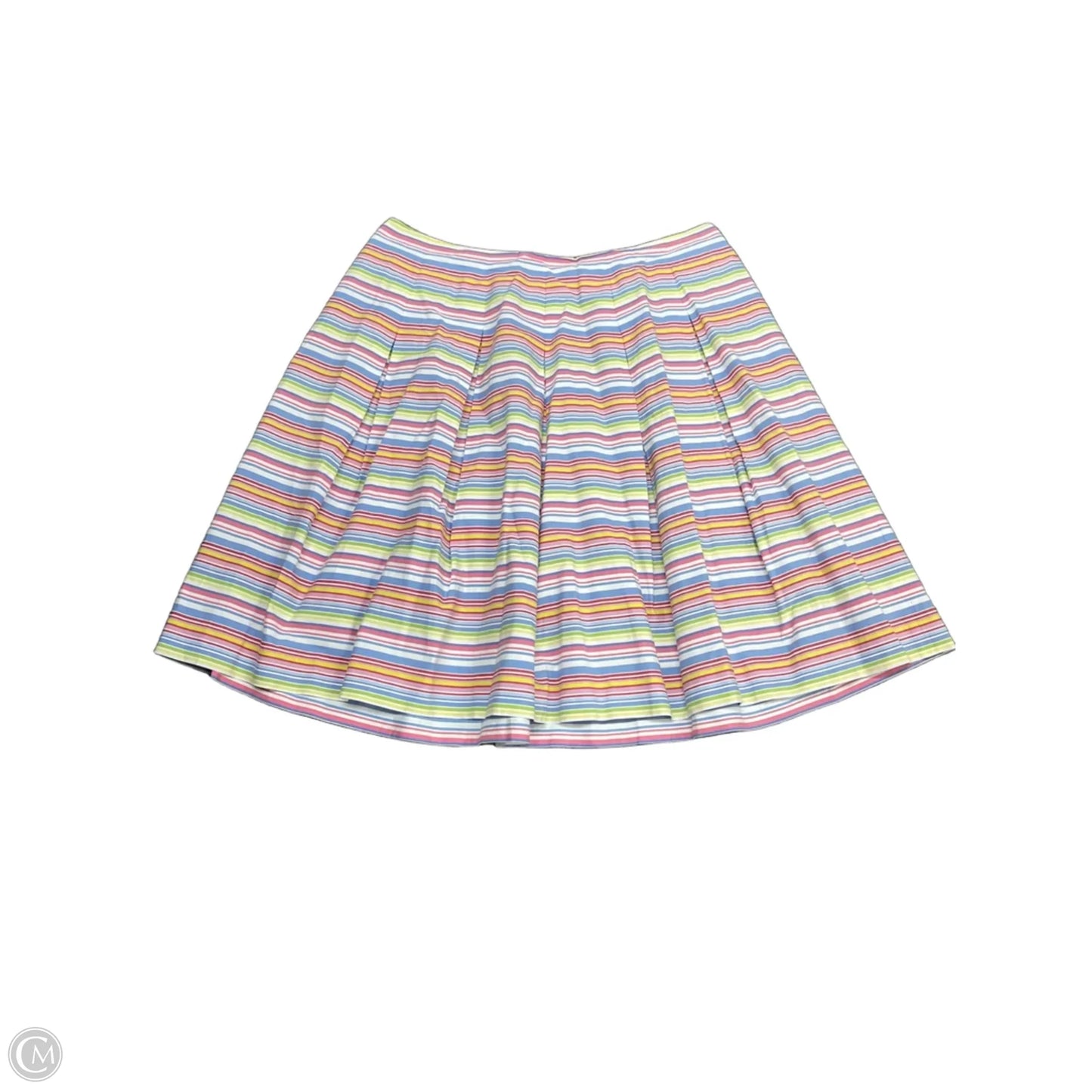 Skirt Midi By Talbots In Striped Pattern, Size: 16