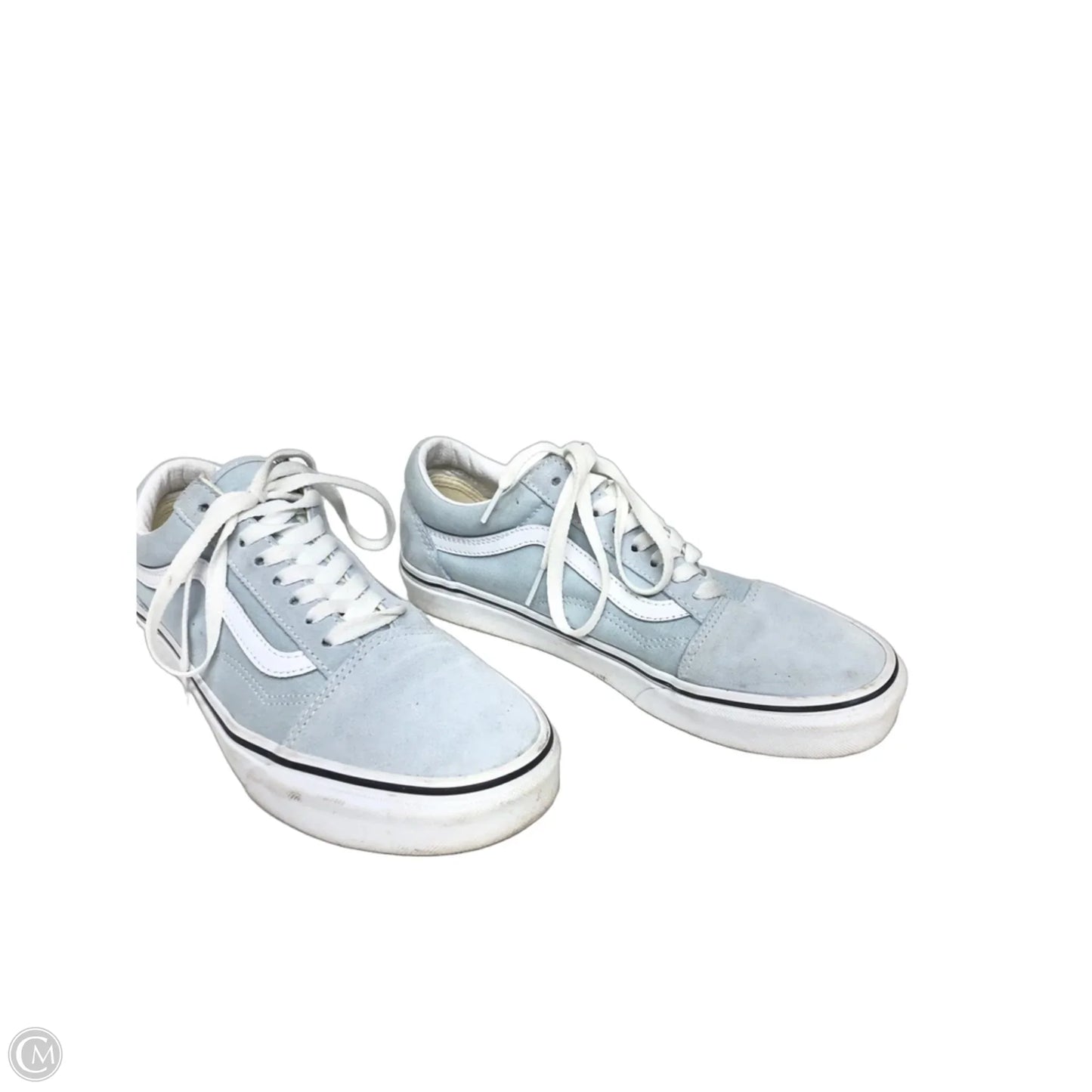 Shoes Sneakers By Vans In Blue, Size: 10