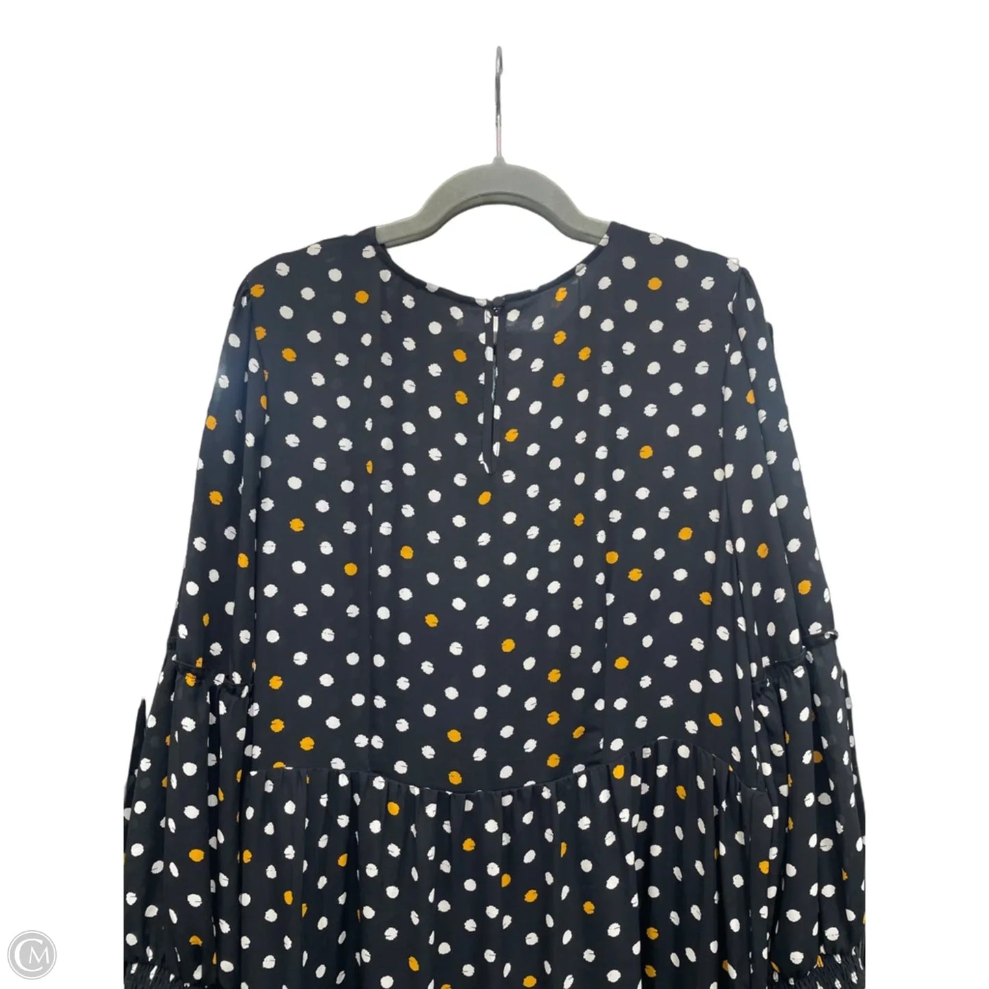 Dress Casual Midi By Who What Wear In Black, Size: Xxl
