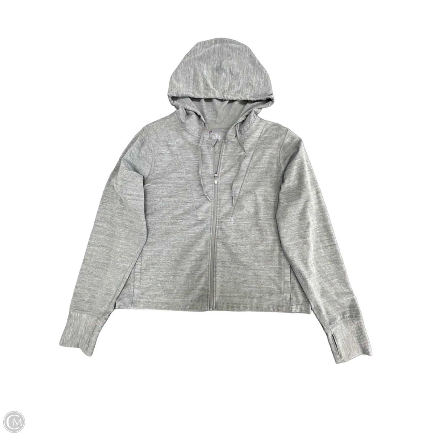 Athletic Jacket By Champion In Grey, Size: 2x