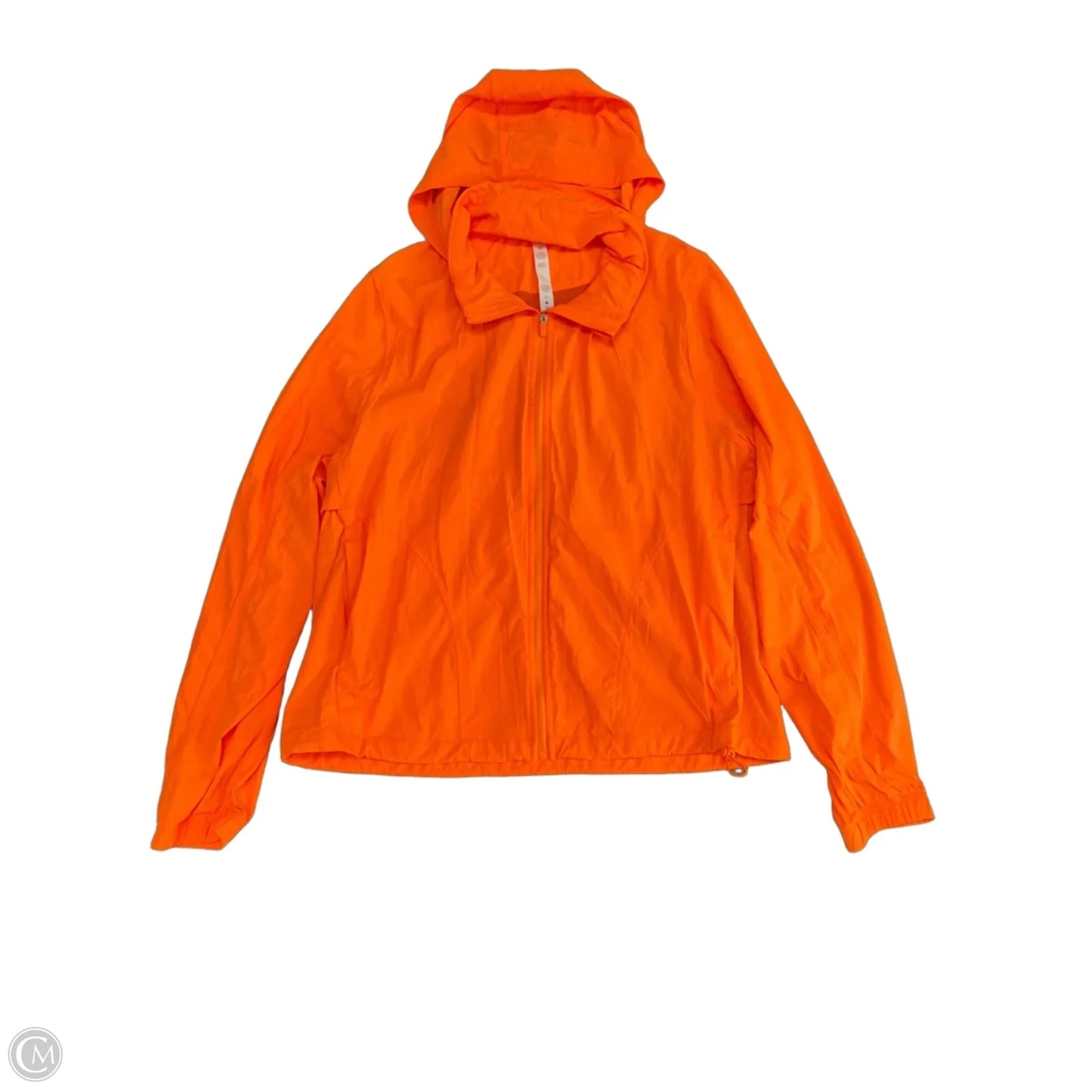 Athletic Jacket By Rae Mode In Orange, Size: L