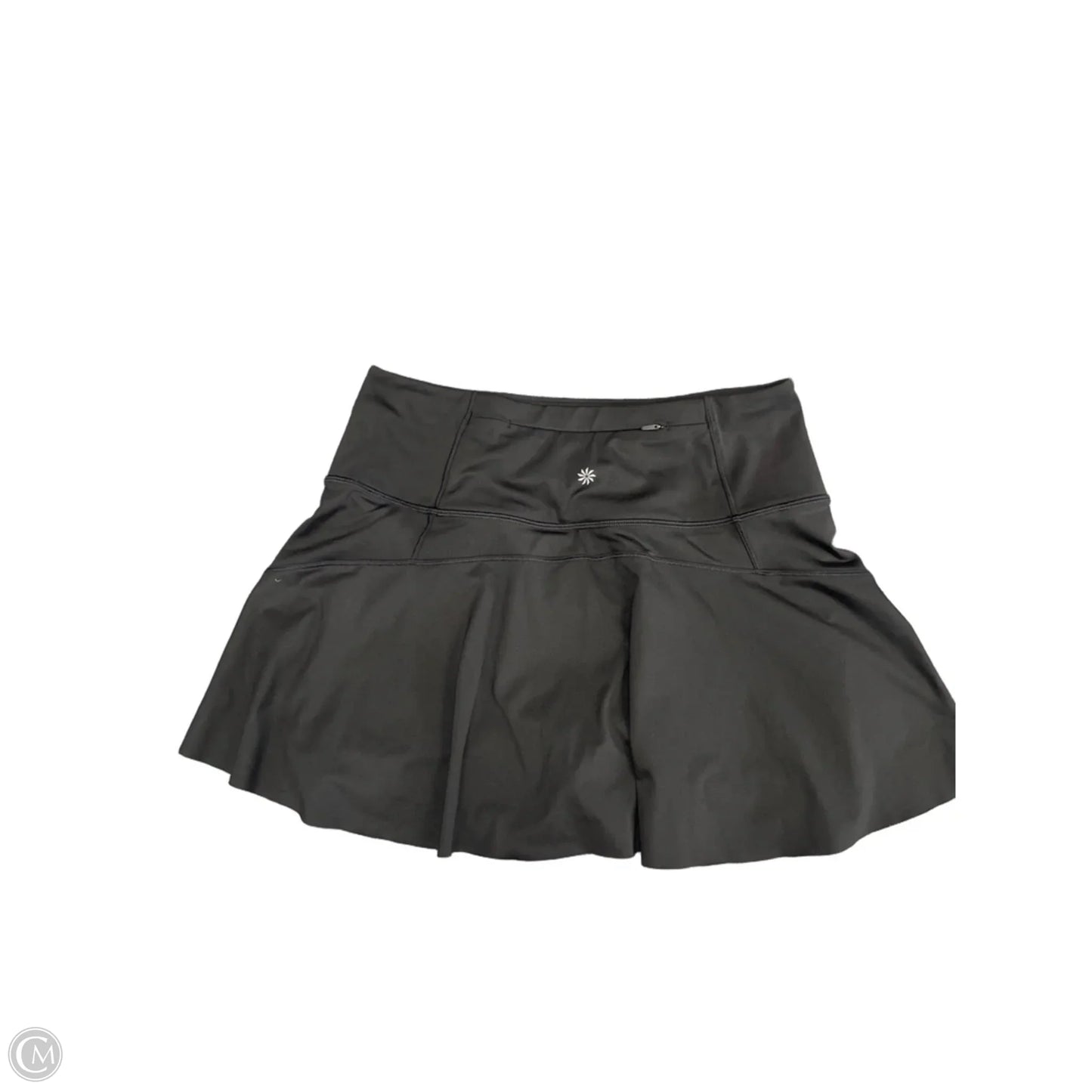 Athletic Skort By Athleta In Black, Size: M