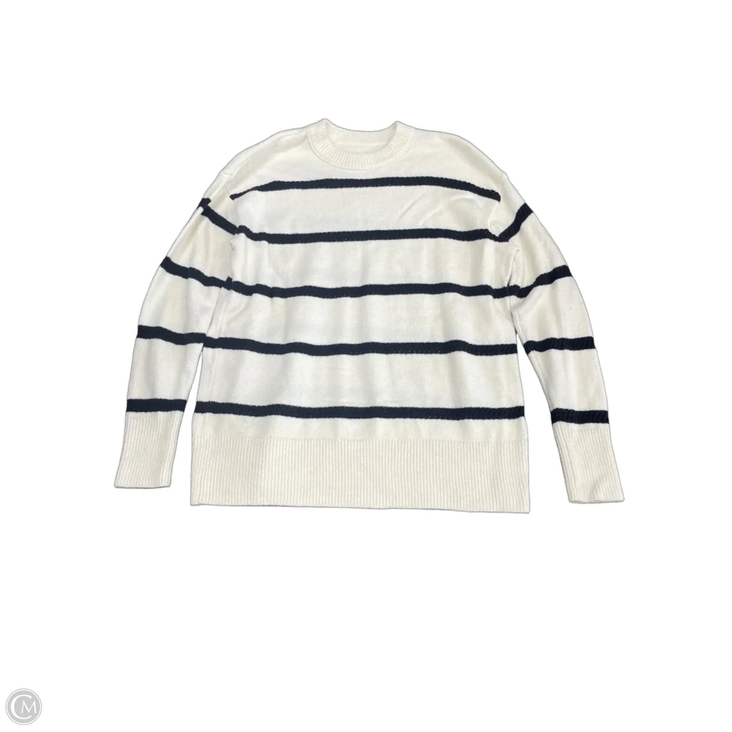 Sweater By Aerie In Black & Cream, Size: Xxs