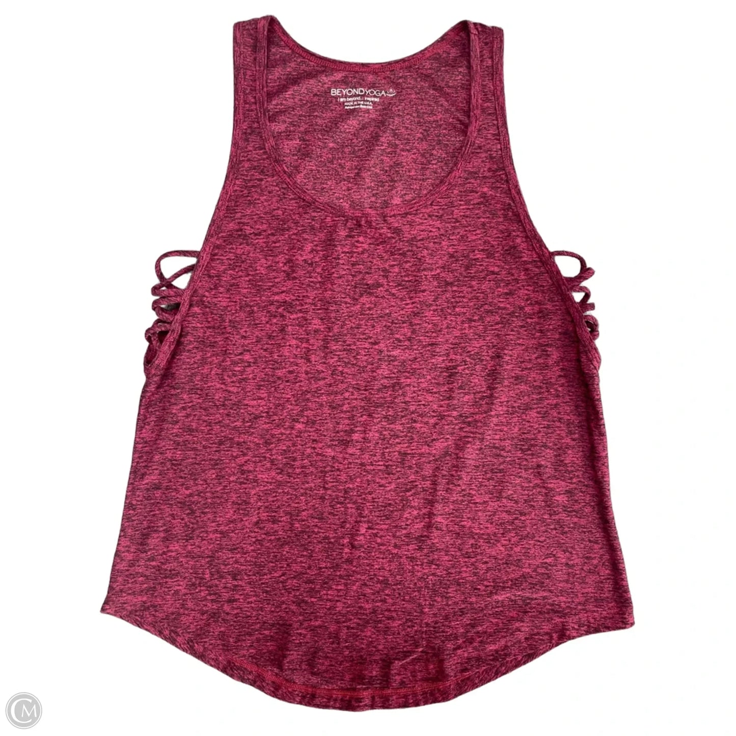 Athletic Tank Top By Beyond Yoga In Maroon, Size: S
