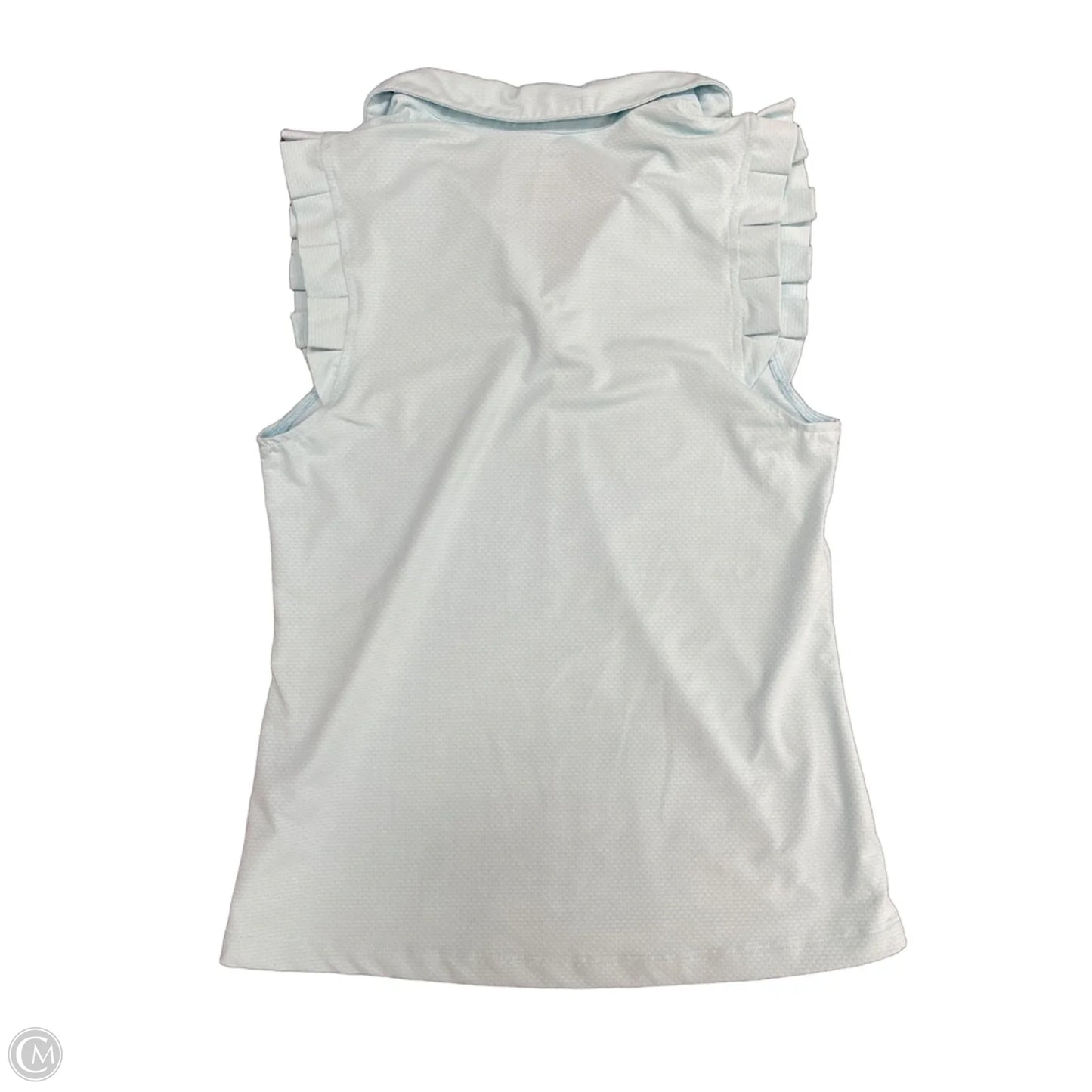 Athletic Top Short Sleeve By Gottex In Aqua, Size: S