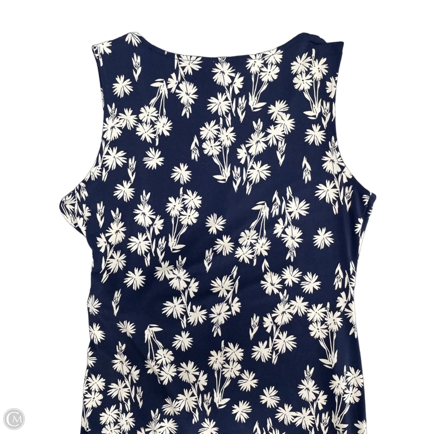 Dress Casual Midi By Ellen Tracy In Navy, Size: M