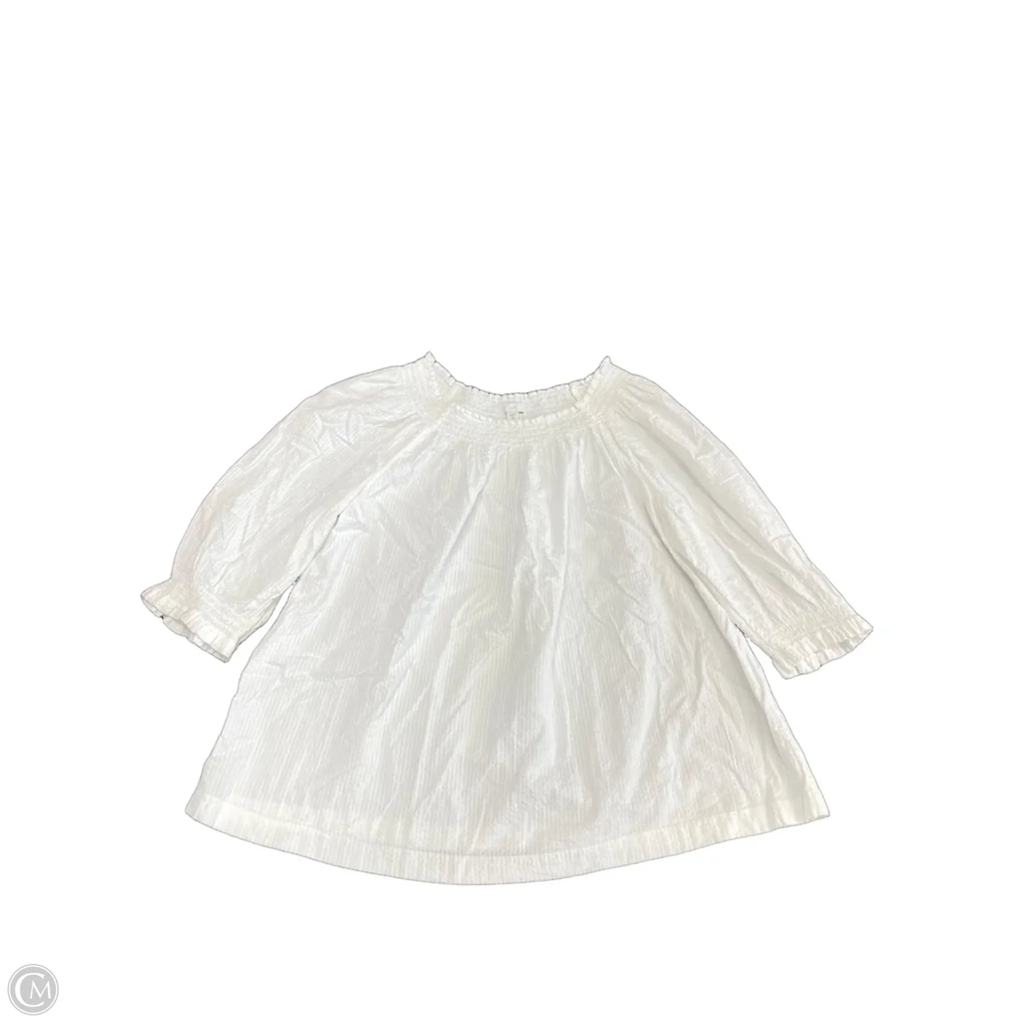 Top Short Sleeve By J. Jill In White, Size: Xl