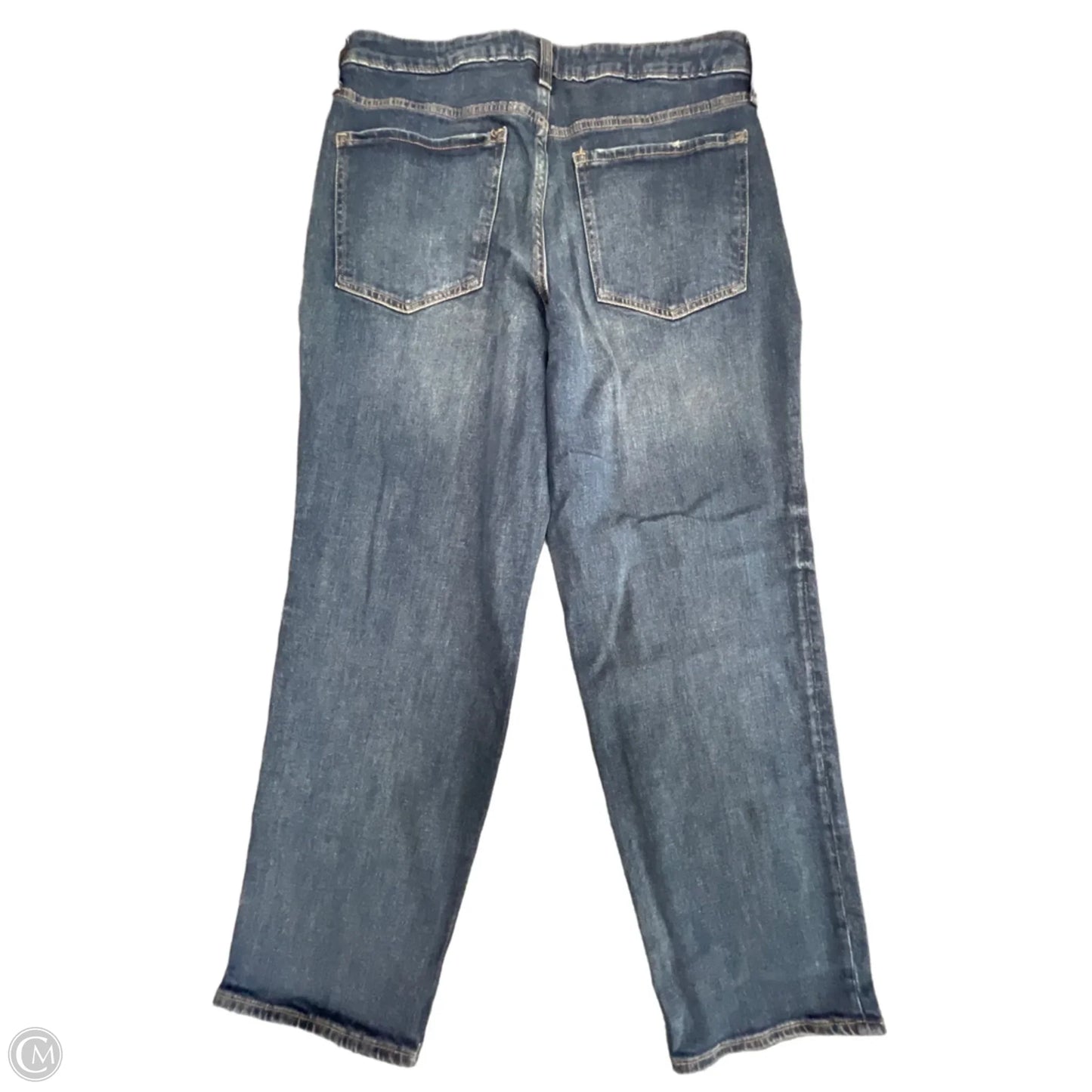 Jeans Straight By Old Navy In Blue Denim, Size: 12