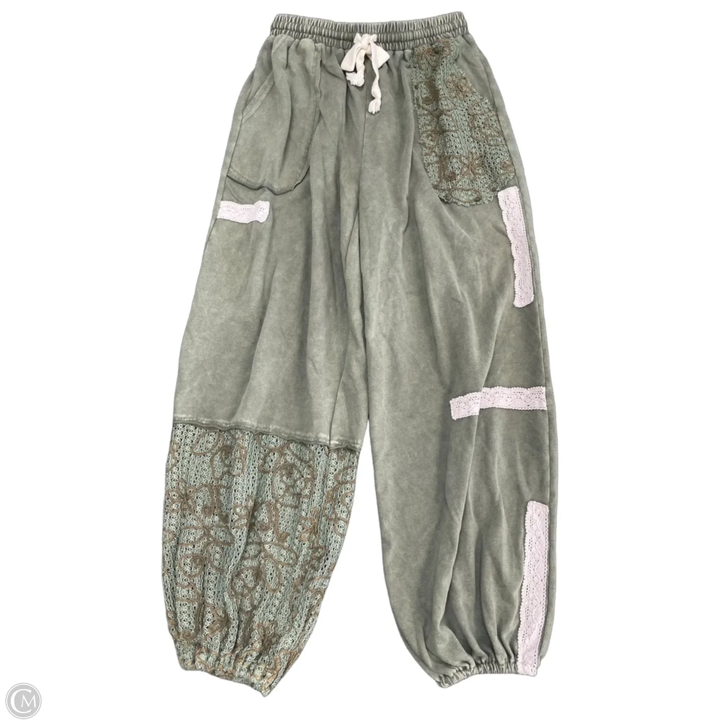 Pants Joggers By Shein In Green, Size: S