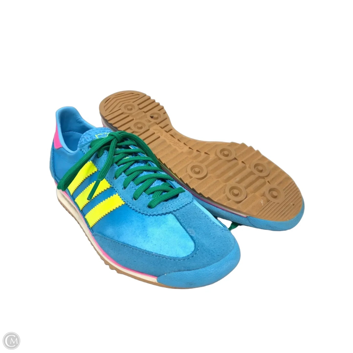 Shoes Sneakers By Adidas In Blue, Size: 6.5