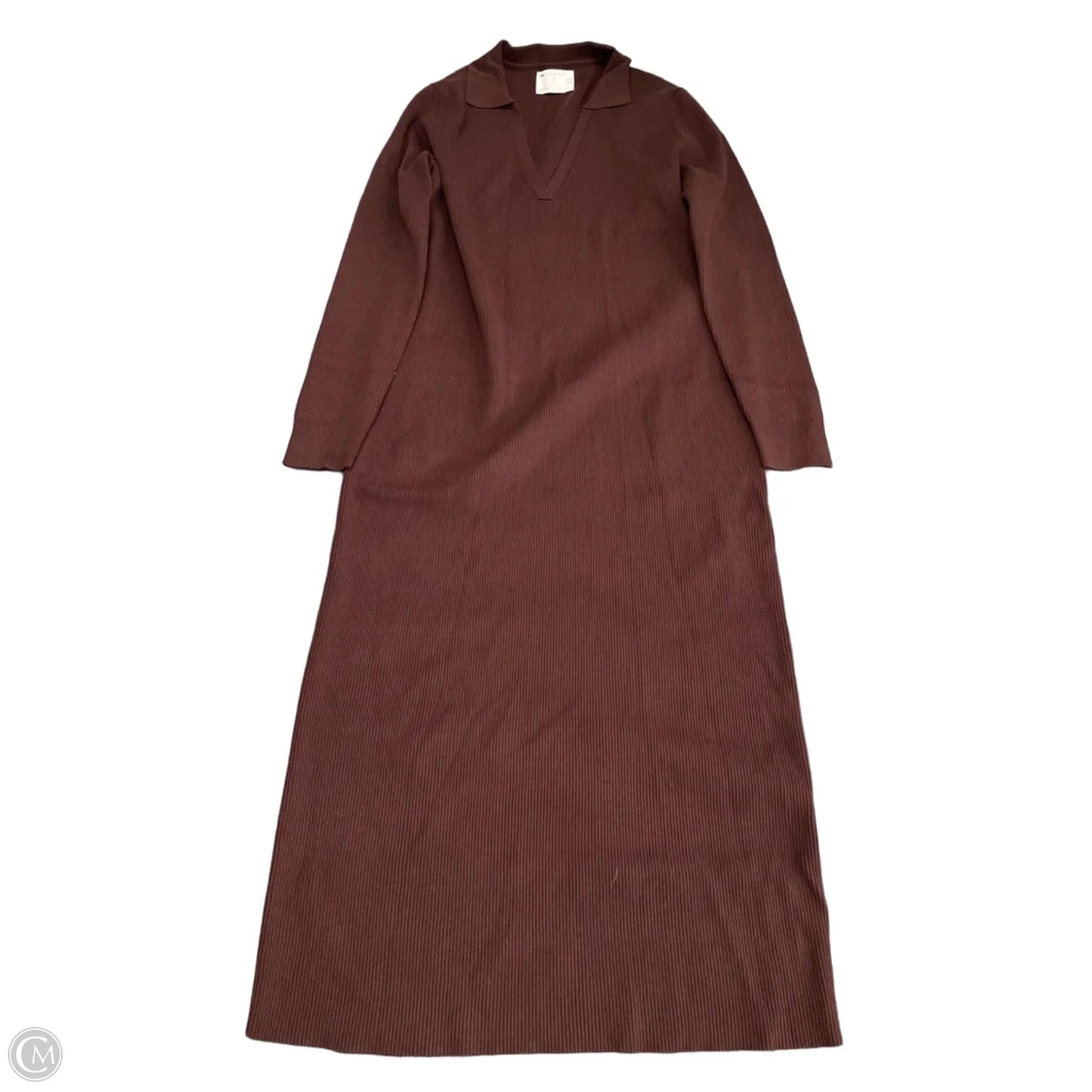Dress Sweater By Asos In Brown, Size: 6