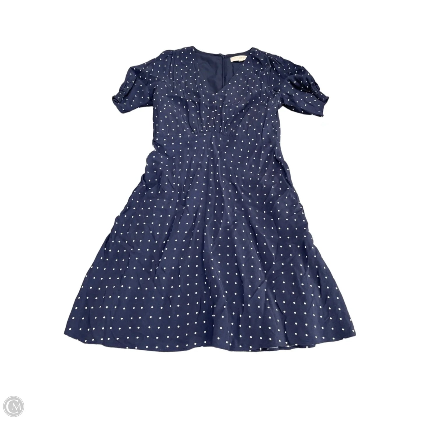 Dress Casual Short By Loft In Polkadot Pattern, Size: 2