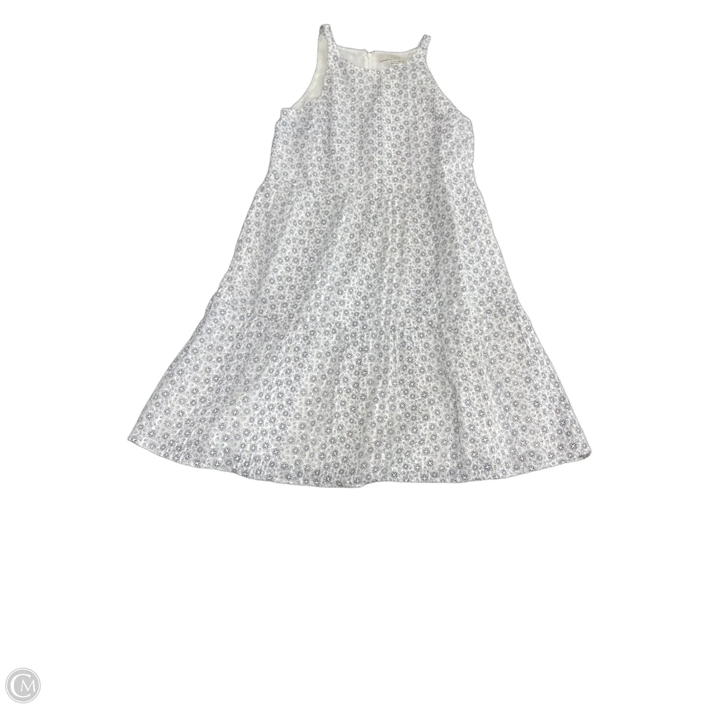 Dress Casual Short By Loft In Blue & White, Size: Xs