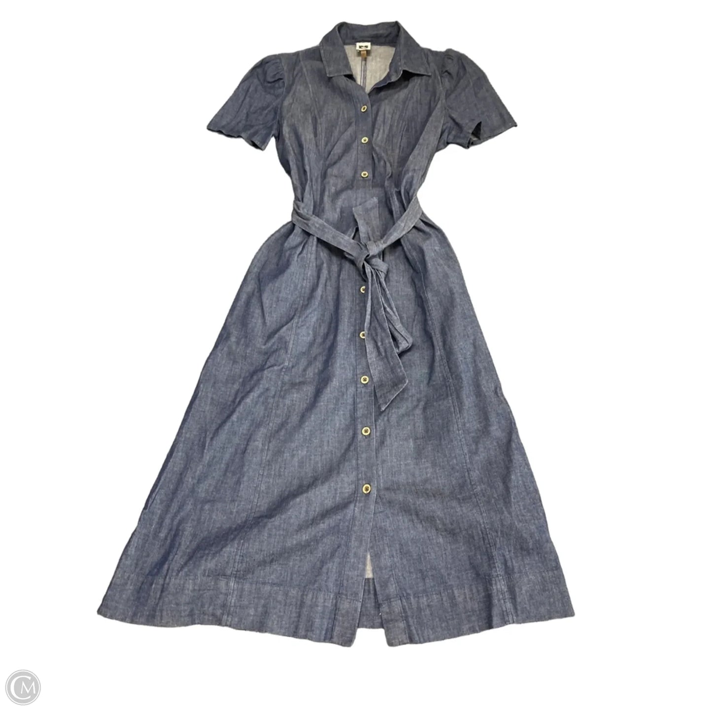 Dress Casual Midi By Anne Klein In Blue, Size: 4