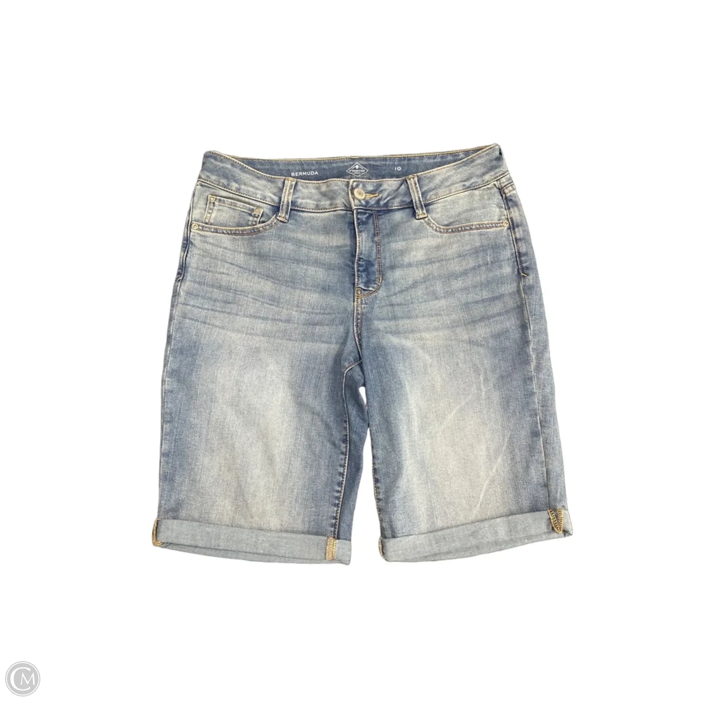 Shorts By St Johns Bay In Blue Denim, Size: 10