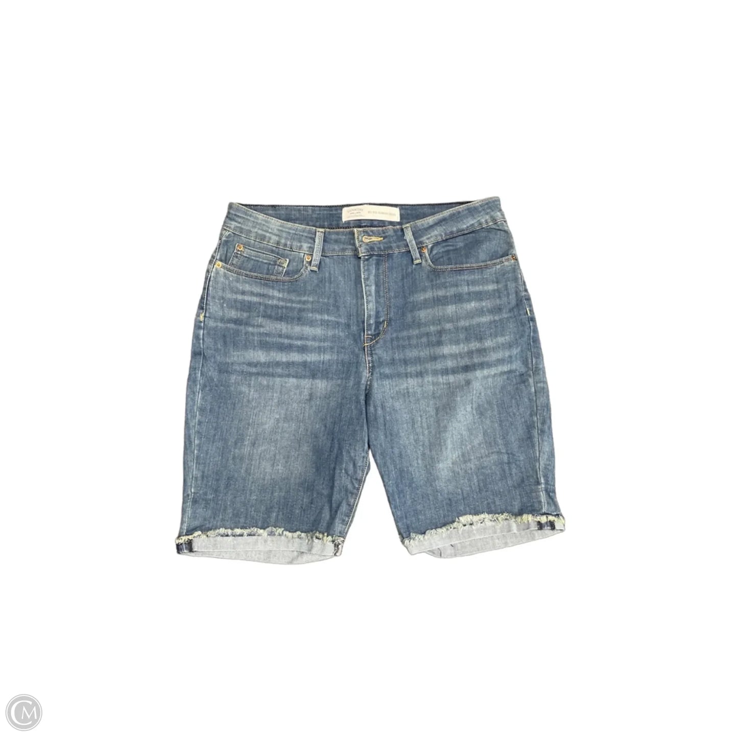 Shorts By Levis Signature In Blue Denim, Size: 14