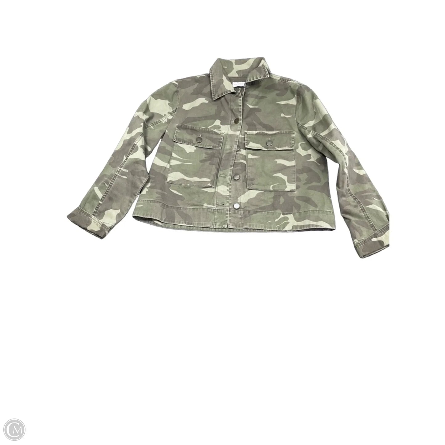 Jacket Utility By Sincerely Jules In Camouflage Print, Size: S