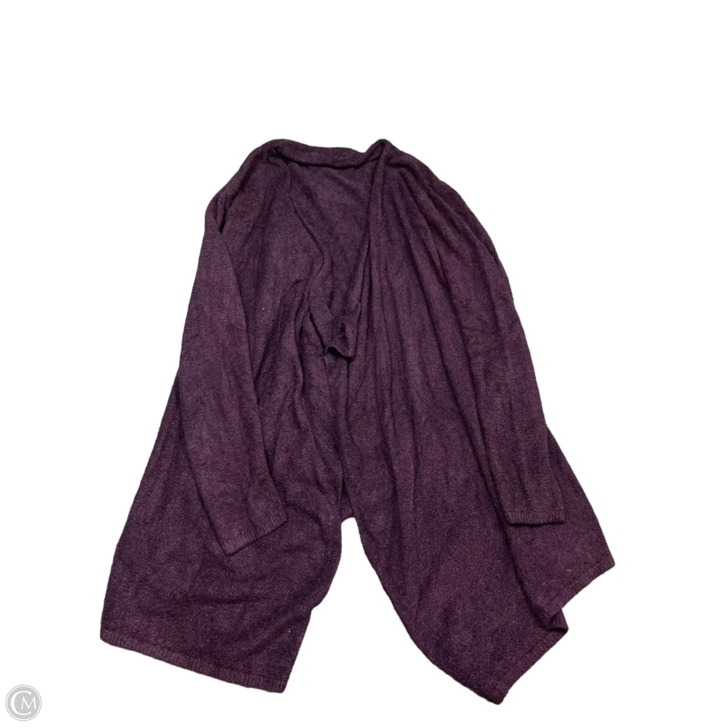 Sweater Cardigan By Barefoot Dreams In Purple, Size: Xl
