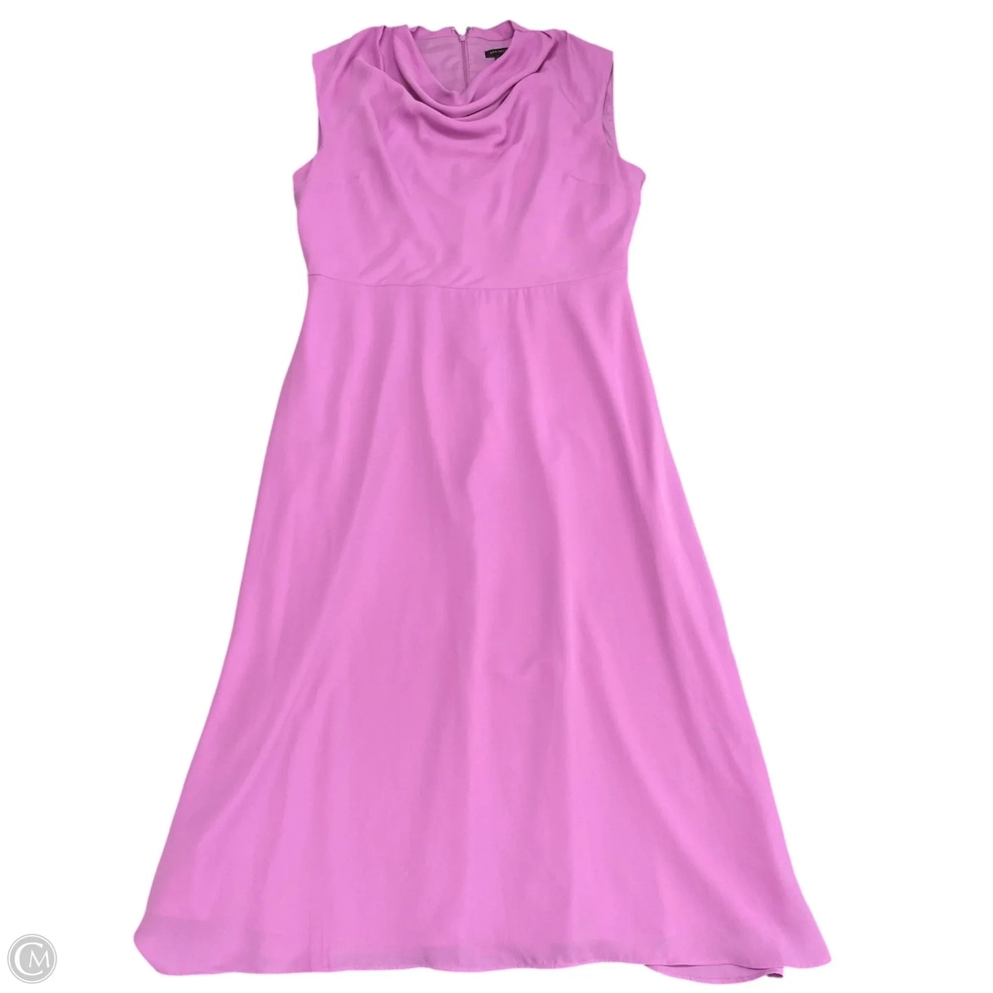 Dress Casual Midi By Ann Taylor In Purple, Size: 8