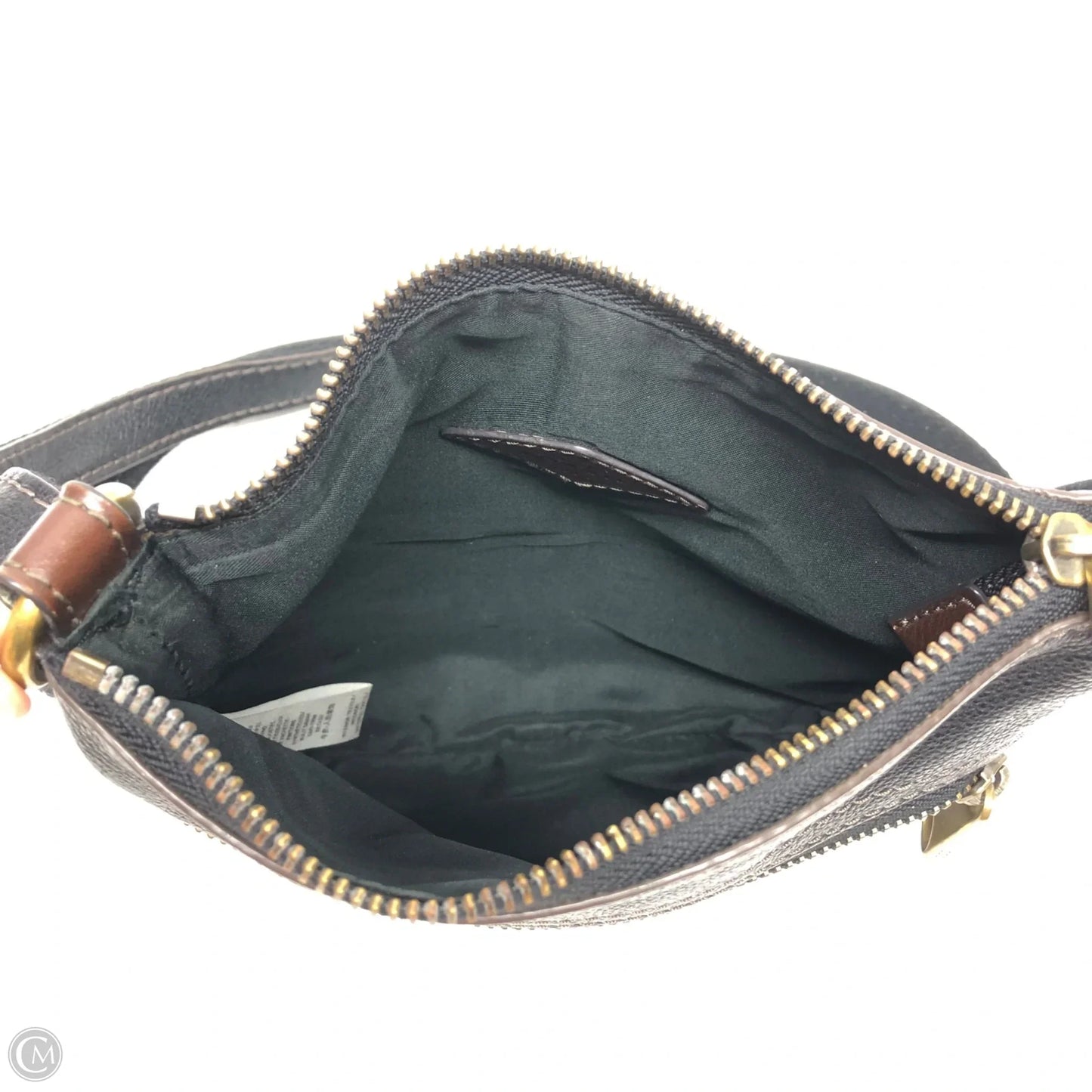 Crossbody Leather By Fossil, Size: Small