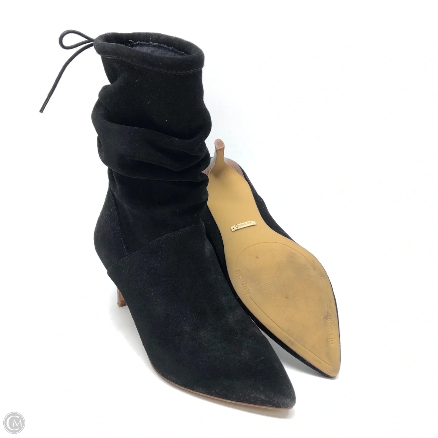 Boots Ankle Heels By Kensie In Black, Size: 6.5