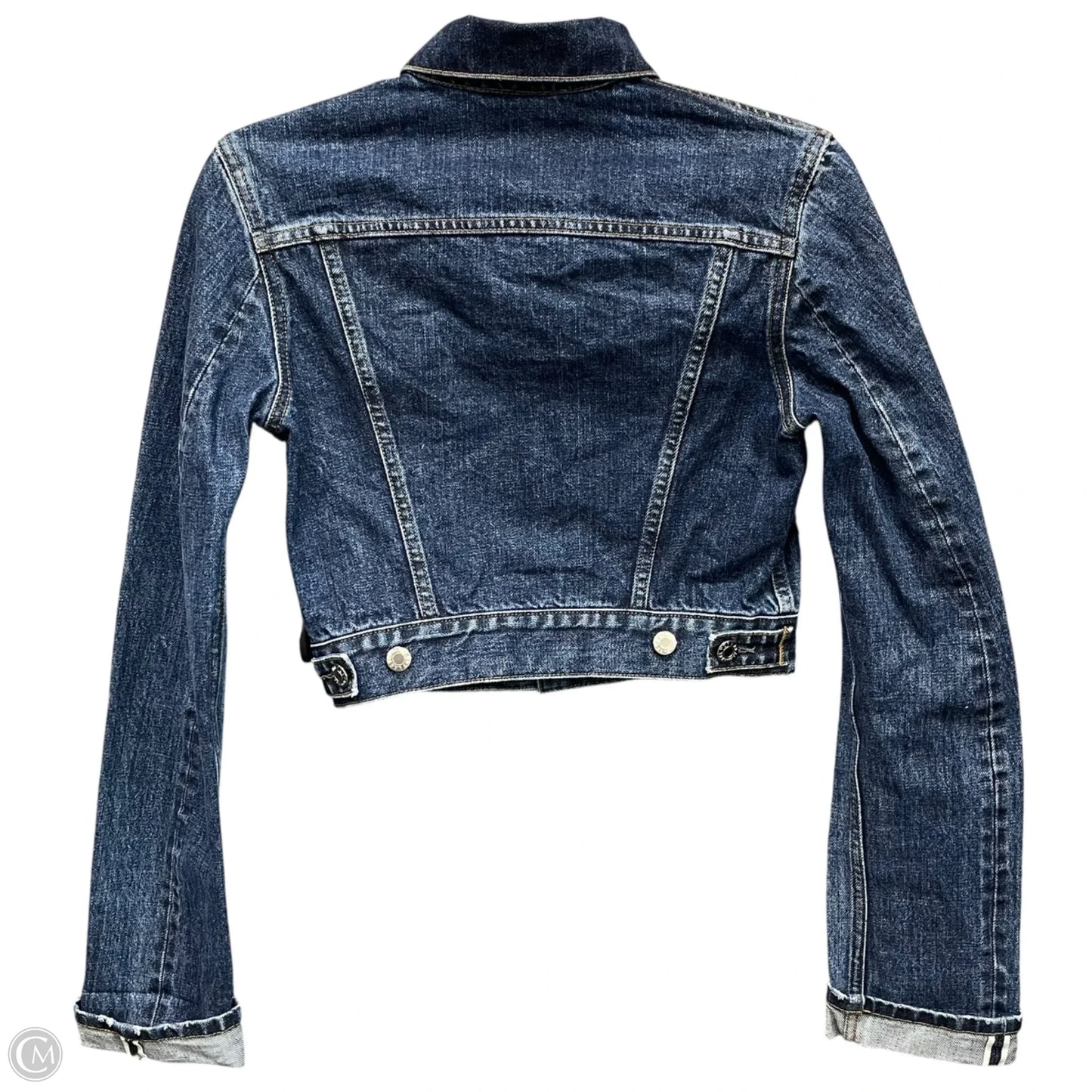 Jacket Denim By Helmut Lang In Blue, Size: Xs
