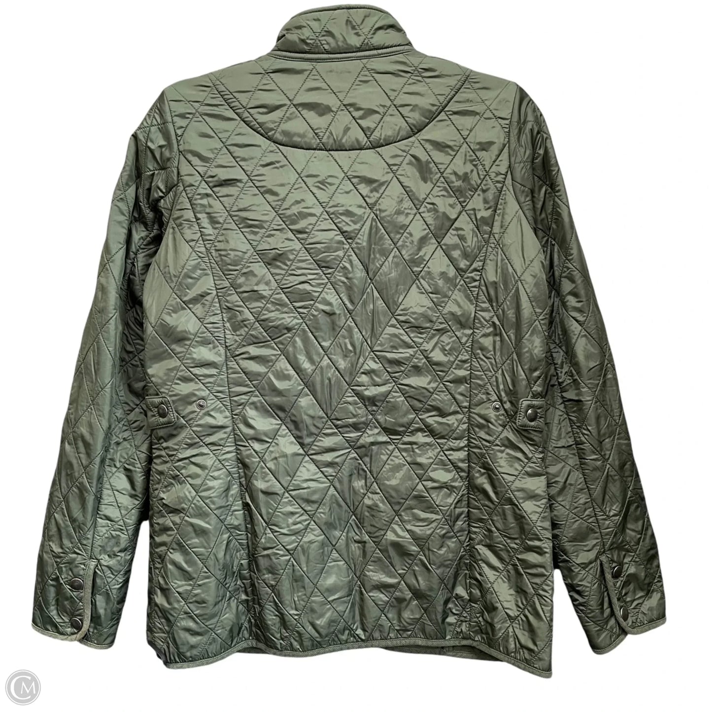 Jacket Puffer & Quilted By Eddie Bauer In Green, Size: Xs