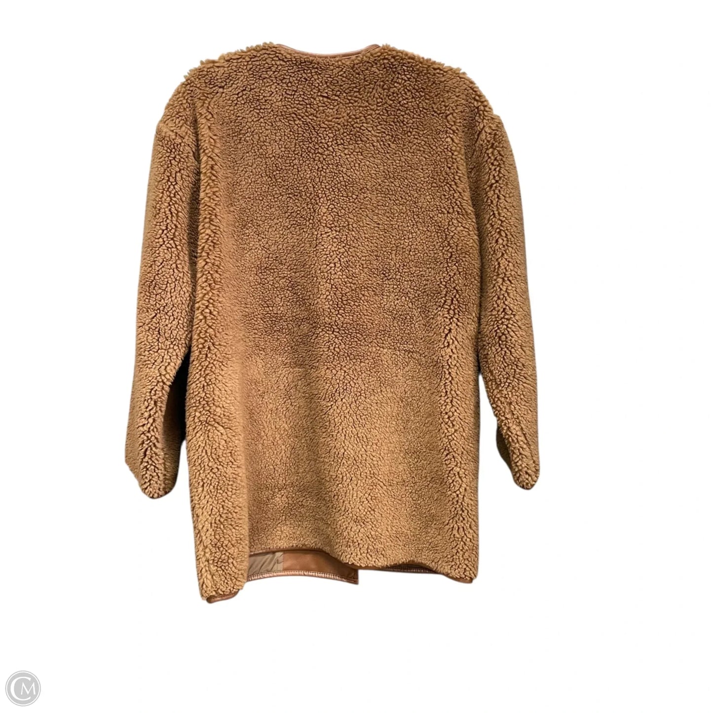 Coat Wool By Ann Taylor In Brown, Size: Mp