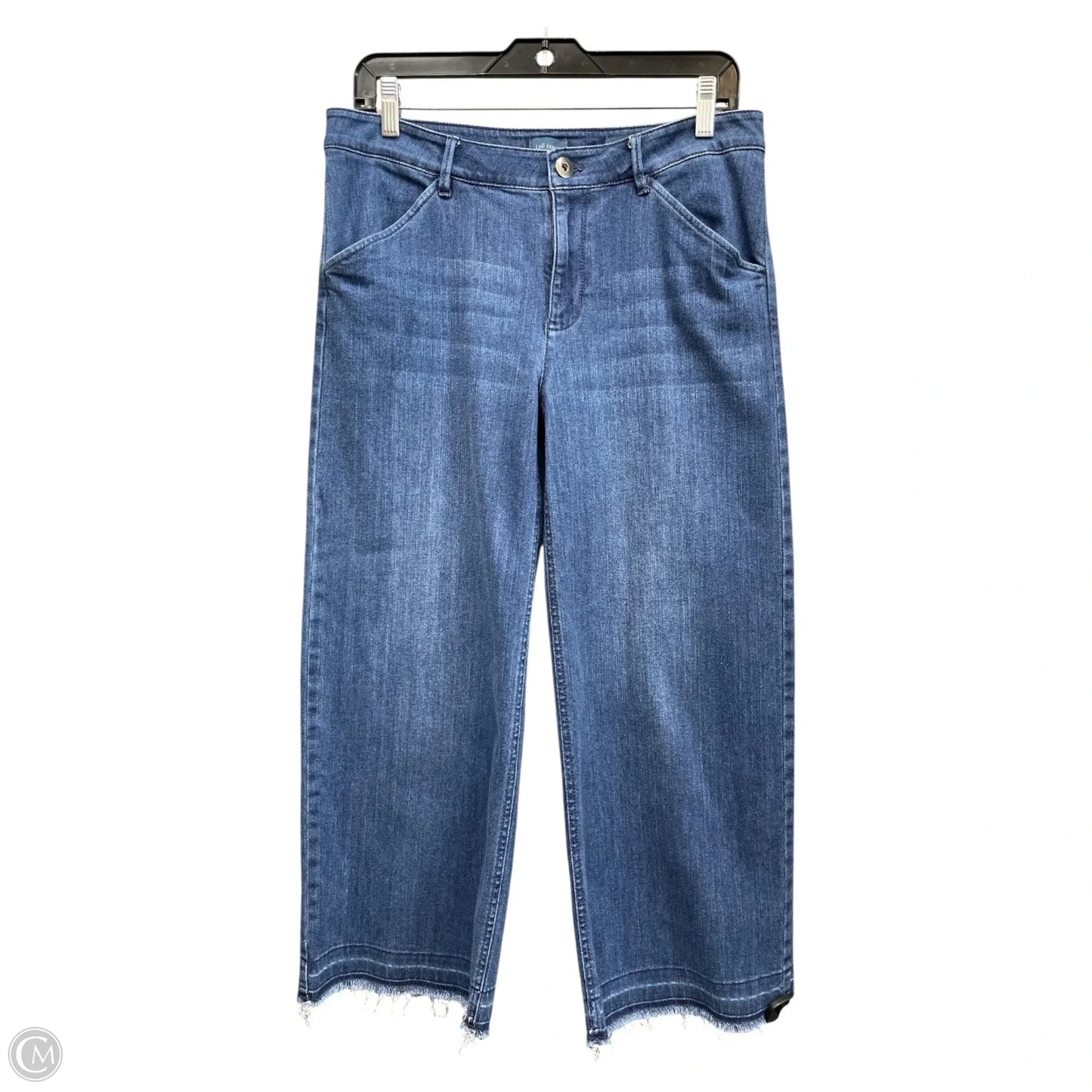 Jeans Straight By J. Jill In Blue Denim, Size: 8